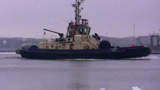 Bogserbåt Svitzer Oden  Göteborgs hamn [upl. by Massiw]