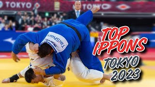 TOP IPPONS  Tokyo Judo Grand Slam 2023 [upl. by Amory]