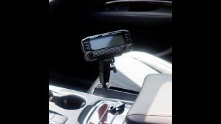 New Wedge Car Console Mount For The Kenwood TMD710 TS480 TMD700 TMV71 [upl. by Kenta]