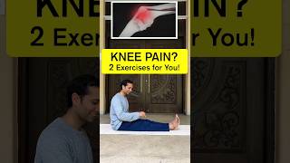 SAY NO TO KNEE PAIN  kneepain knee yoga health fitness healing tips exercise painrelief [upl. by Yenetruoc137]