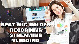 Mic Holder for Video Vlog [upl. by Aindrea]