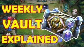 LEGENDS OF RUNETERRA  WEEKLY VAULTS EXPLAINED amp WHATS INSIDE  LEAGUE OF LEGENDS CARD GAME NEW [upl. by Reade256]