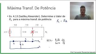 Circ Elétricos 48  Máxima Transferência de Potência [upl. by Neenwahs]