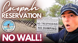 LIVE Migrant CRISIS Cocopah Indiana Reservation NO BORDER WALL Arizona [upl. by Eillil]