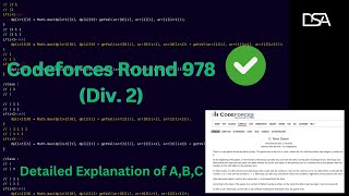 Solving A B C from Educational Codeforces Round 170  Two Screens Binomial Coefficients New Game [upl. by Corry735]