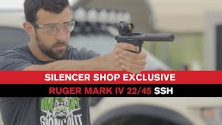 The Best Suppressed Pistol  Ruger Mark IV SSH  Silencer Shop Host w TexasPlinking nfa 22lr [upl. by Enyahc]