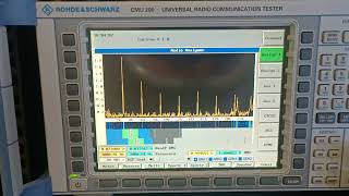 CMU200 audio spectrum [upl. by Tia]