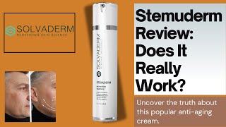 Stemuderm Review 2024 Does This AntiWrinkle Cream Really Work [upl. by Nnaassilem]