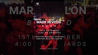 Mark Revlon bringing the Christmas spirit live in Mumbai 🎄✨ christmas mumbaimerijaan mumbai [upl. by Yengac]