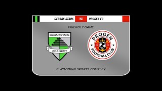 CEDAR STARS VS PROGEN  FRIENDLY MATCH  FULL MATCH REPLAY  27022024 [upl. by Yaniv613]