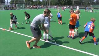 Hockey clinic Jeroen Hertzberger Ames Audi en AA Lease bij DMHC Dordrecht [upl. by Adaner]