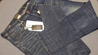 Mens G Star 3301 Slim Jeans Unboxing And Review [upl. by Nilreb]