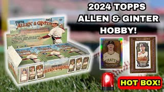 HOT BOX 2024 Topps Allen amp Ginter Hobby Box Review [upl. by Able]