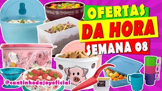 OFERTAS da HORA Atualizadas Semana 08 Vitrine 022024 tupperware  Joyce Sampaio [upl. by Ahlgren]