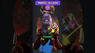 Can you name these Marvel Villains🤯 marvel marvelvillains shorts [upl. by Eilrebma]