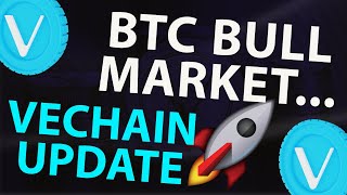 VECHAIN BTC BULL MARKET  VECHAIN 2 MINUTE UPDATE  VET PRICE PREDICTION  VET ANALYSIS [upl. by Noned]