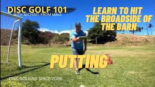 PUTTING ACCURACY DRILL  DISC GOLF 101 [upl. by Ralf]