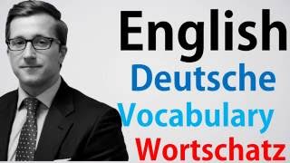 Video85 DeutschEnglisch Wortschatz Übersetzung German English Oxford und Camabridge Standard [upl. by Latnahc]