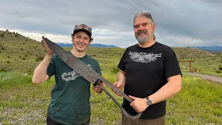 Making The Worlds Biggest Blacksmith Knife [upl. by Talbot]