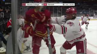 Mens Ice Hockey Falls to Boston College in Beanpot Consolation Round [upl. by Ragg]