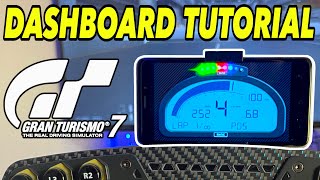 GT7 Dashboard Tutorial iPhone  Android [upl. by Ij]