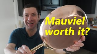 Mauviel Copper Pan Review Worlds Best Cookware [upl. by Nyledaj]