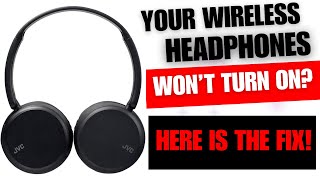 Wireless headphones wont turn on Here is the fix [upl. by Sherilyn271]