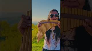 Ammorett Panflute Cover Ghost Unchained Melody Instrumental ammorett panflute shorts fyp music [upl. by Nnylimaj]