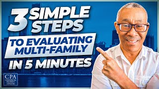 3 Simple Steps to Evaluate Any Multifamily Investment in 5 Minutes [upl. by Issac]