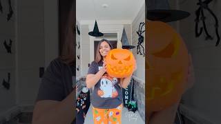 Halloween కి Pumpkin carving 🎃 minivlog shorts halloween telugu usa reels funnyshorts [upl. by Danita]