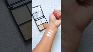 Technic mega glow highlighter Platte hand Swatch video hightlight makeup trending shorts [upl. by Jenifer]