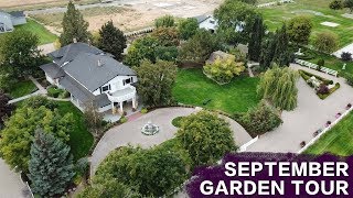 September Garden Tour 🌿🍁💛  Garden Answer [upl. by Dola]