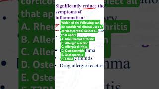 Clinical uses of corticosteroids [upl. by Mandler]