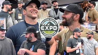 Asking Stupid Questions at the Utah Hunt Expo 2024 [upl. by Llerryt]