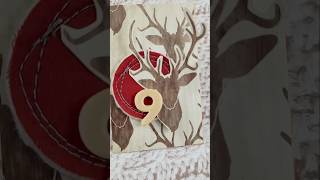 Calendrier de lavent jour 9 calendrierdelavent christmas papercraft paperlove scrapbooking [upl. by Kenn]