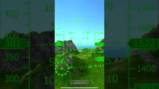 Crashing into Hovering Plane  turbopropflightsimulator shorts [upl. by Godliman]