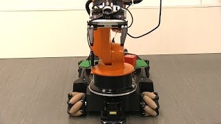 KUKA youBot  Autonomous collecting of cubes [upl. by Arriek]