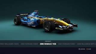 F1 2018 All Classic Cars [upl. by Anaderol]