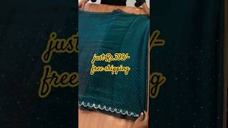 Most demanding Stone work designer saree trending viralshort viralvideo saree [upl. by Odlanar474]