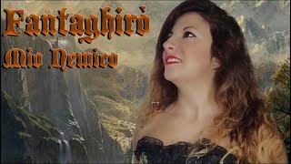 FANTAGHIRO  MIO NEMICO Vocal and Piano Cover [upl. by Nylhtak]