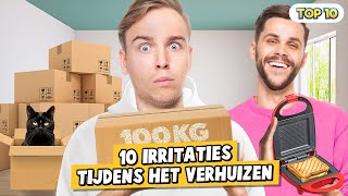 10 IRRITATIES TIJDENS VERHUIZEN [upl. by Arratal]