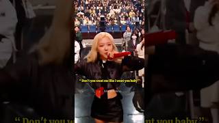 Rosé sing APT ❤️🥰 With lyrics blackpink rosé apt editbyfatima shorts [upl. by Avrom205]