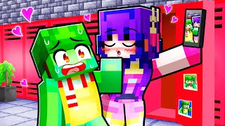 La FILLE POPULAIRE a un CRUSH sur moi sur Minecraft [upl. by Musetta]