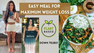 Easy Meal For Maximum Weight Loss  The Starch Solution  Plant Based [upl. by Eelam]