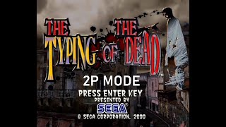 Dreamcast Longplay 009 The Typing of the Dead US 2 Players [upl. by Ellehctim]