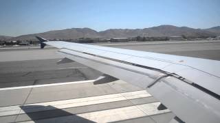 HD Delta A320 Takeoff RenoTahoe International Airport Nevada [upl. by Aleahcim]