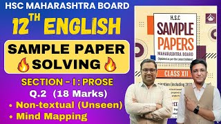 Class 12th English Question Bank  English Sample Paper  Board Exam 2024  Oswal Publishers [upl. by Jordain]