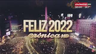 Crónica Tv Argentina  Cuenta Regresiva Año Nuevo 2022  31122021 [upl. by Musa944]