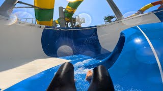 Marina Aquapark Waterland Istanbul Cyclone Water Slide [upl. by Nnayt]