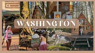 WASHINGTON TRAVEL VLOG  exploring Seattle Leavenworth amp Skykomish [upl. by Annoiek489]